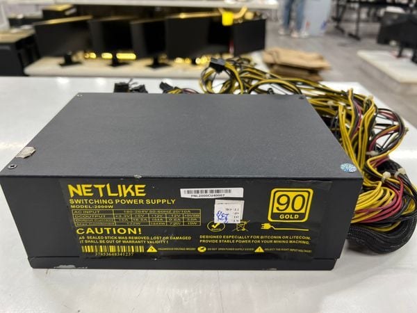 Nguồn Netlike 2000K Gold Công Suất Thực Cũ QSD