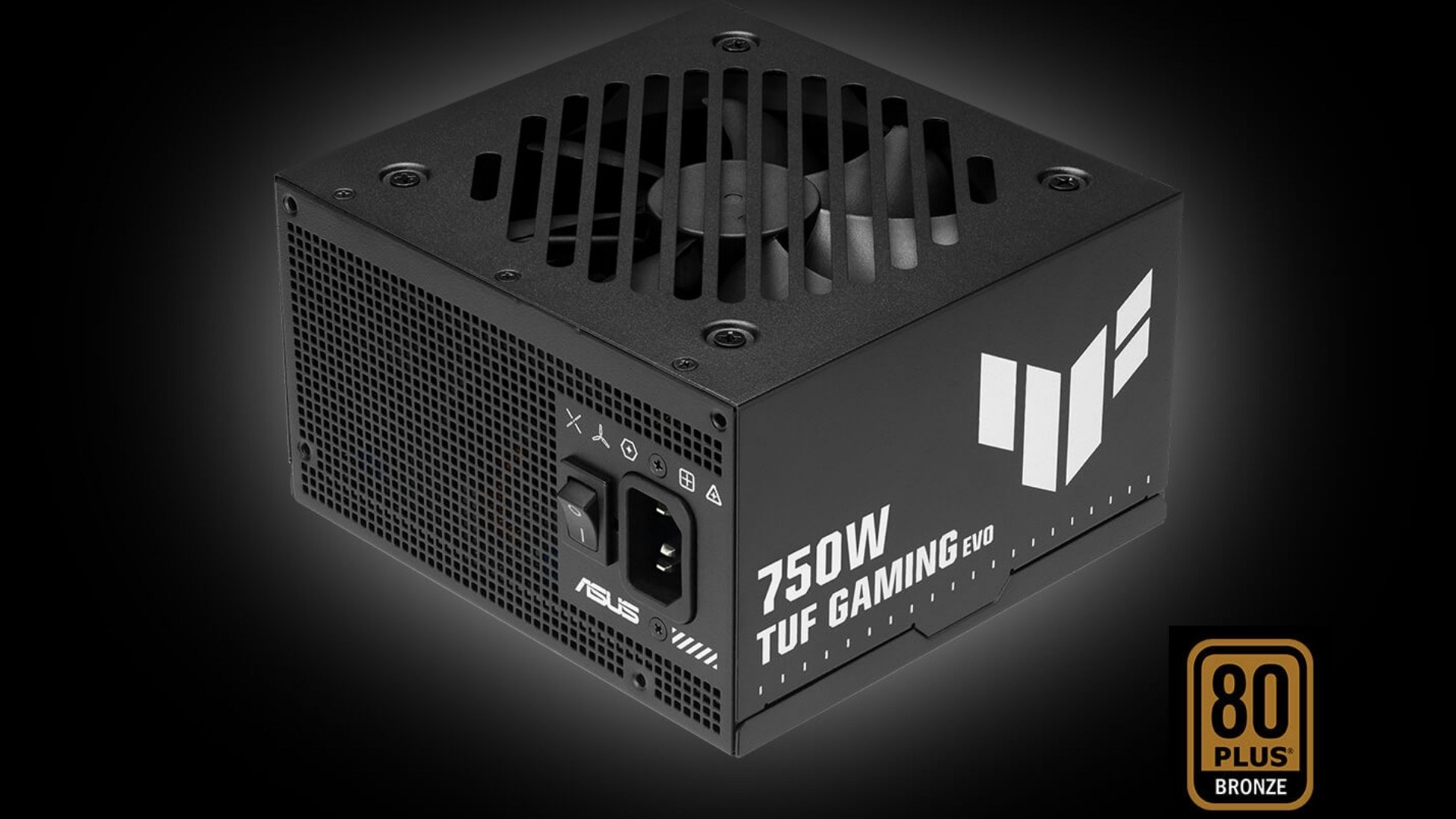 Nguồn máy tính ASUS TUF Gaming 750W EVO - Hiệu suất ổn định với chuẩn 80 Plus Bronze