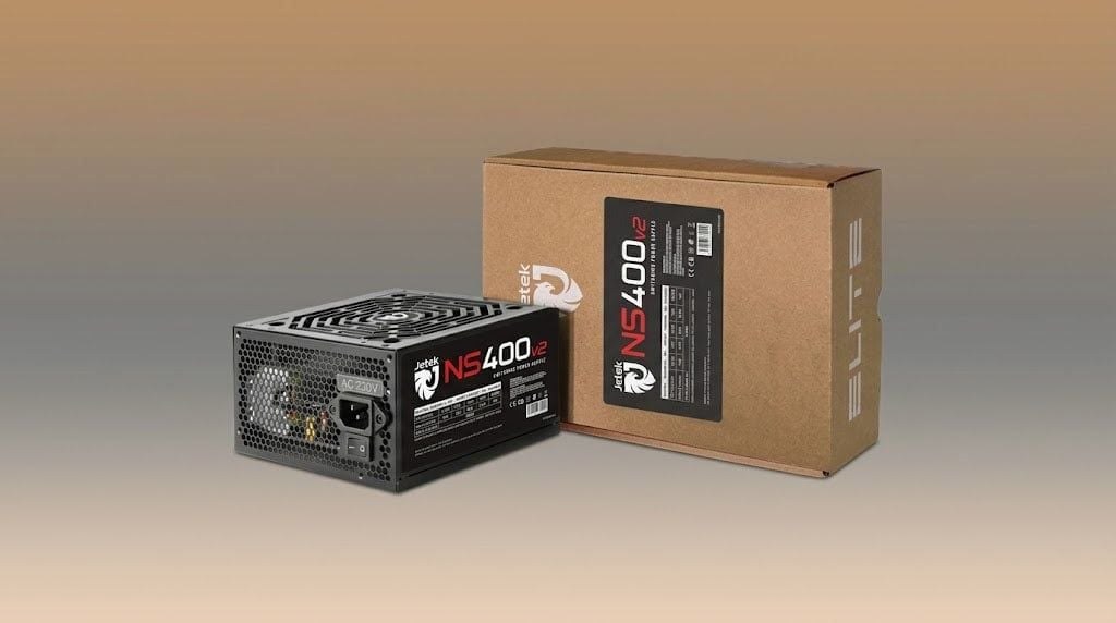 Nguồn máy tính Jetek NS400 V2 | 250W, ATX, Non Modular
