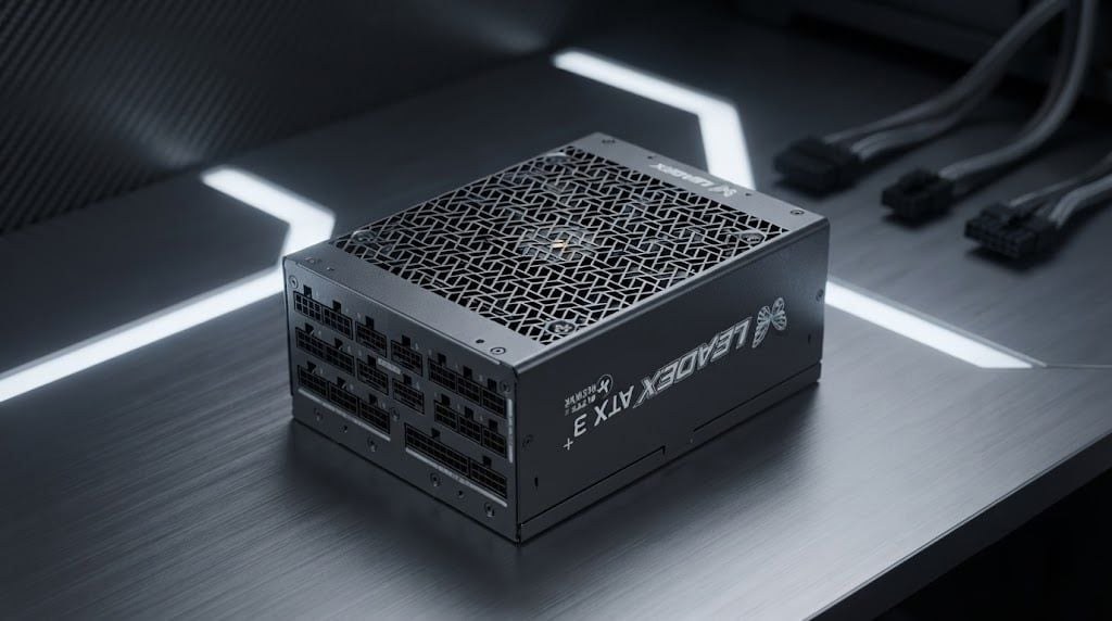 Nguồn máy tính Super Flower LEADEX TITANIUM 2200W (SF-2200F14HT) | Cybenetics Titanium, Full Modular, ATX 3.1, PCIe 5.1, Đen