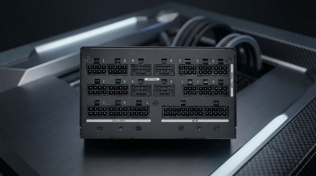 Nguồn máy tính Super Flower LEADEX TITANIUM 2200W (SF-2200F14HT) | Cybenetics Titanium, Full Modular, ATX 3.1, PCIe 5.1, Đen