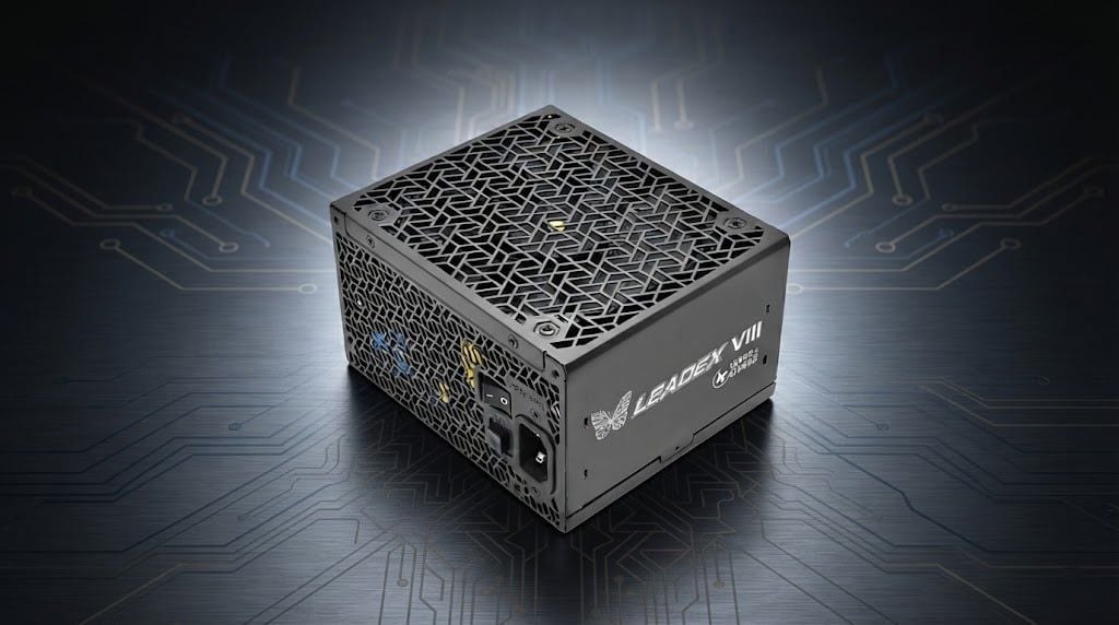 Nguồn SuperFlower LEADEX VIII Platinum PRO 1200W ATX 3.1 Pcie5.1 SF-1200F14SP(T)-WH | Fully Modular, Trắng