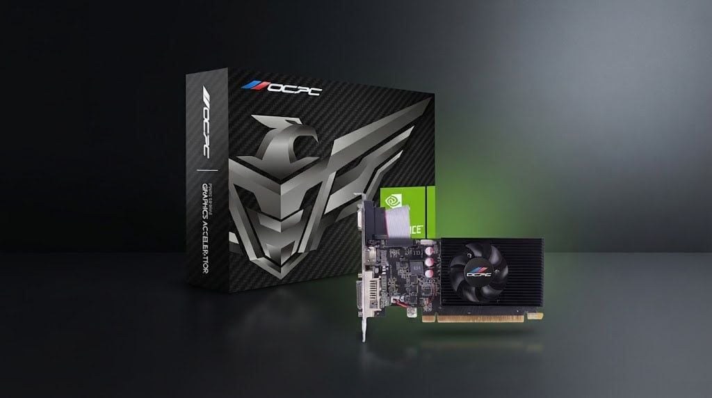 Card màn hình OCPC GeForce GT 730 | 4GB DDR3, 128-bit, Low Profile, Single Slot