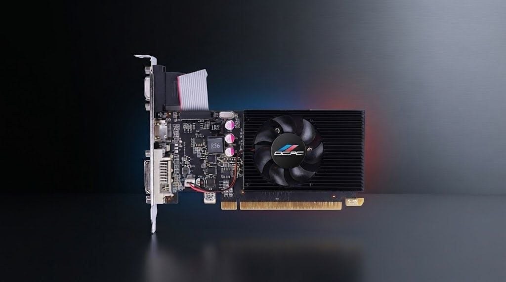 Card màn hình OCPC GeForce GT 730 | 4GB DDR3, 128-bit, Low Profile, Single Slot