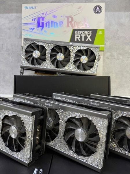 Card màn hình Palit RTX3080Ti GAMEROCK 12GB 3 Fan (Cũ) | Full Box