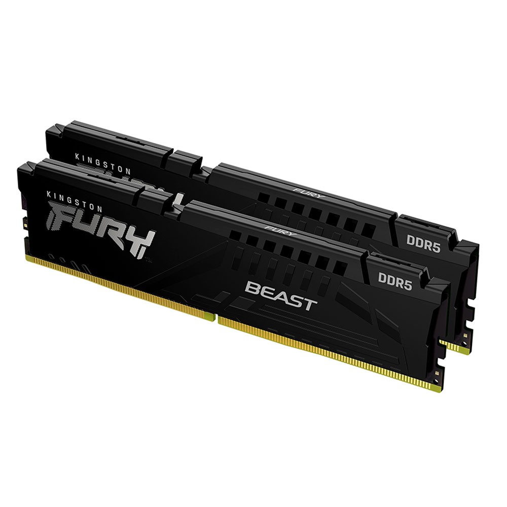 GEARVN - RAM Kingston Fury Beast RGB 32GB (2x16GB) bus 5600 DDR5