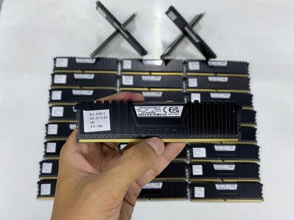 RAM PC Corsair Vengeance LPX 8GB DDR4 Cũ | (1x8GB), 3600MHz, Intel/AMD