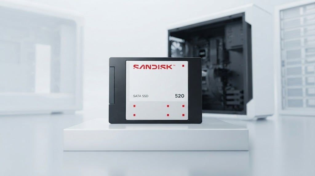 Ổ cứng SSD SanDisk 520 500GB | SATA III 2.5 inch, 560MB/s (SDSS51500GAB)