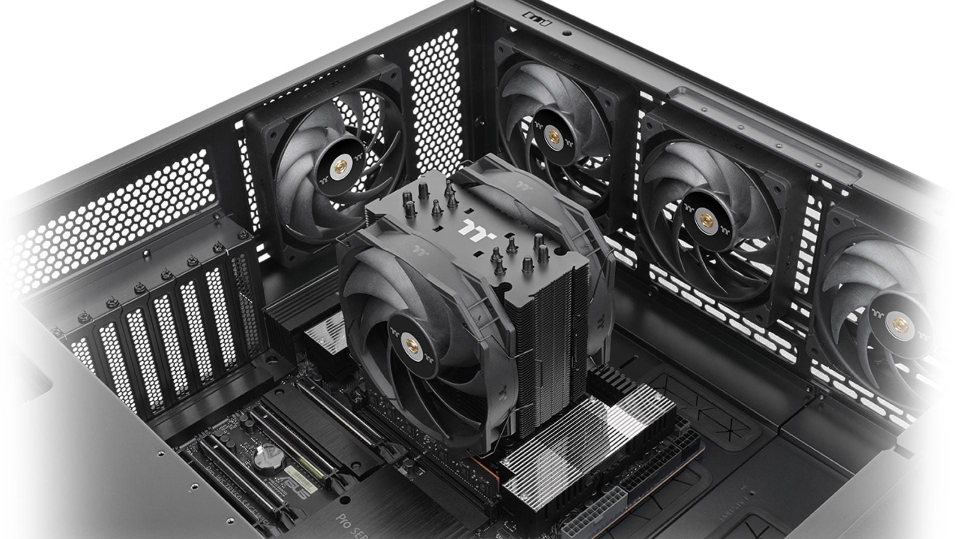 Tản nhiệt khí Thermaltake WAir CL-P140-CA14BL-A - Giải pháp làm mát 500W TDP mạnh mẽ cho Workstation Intel Xeon và AMD Threadripper