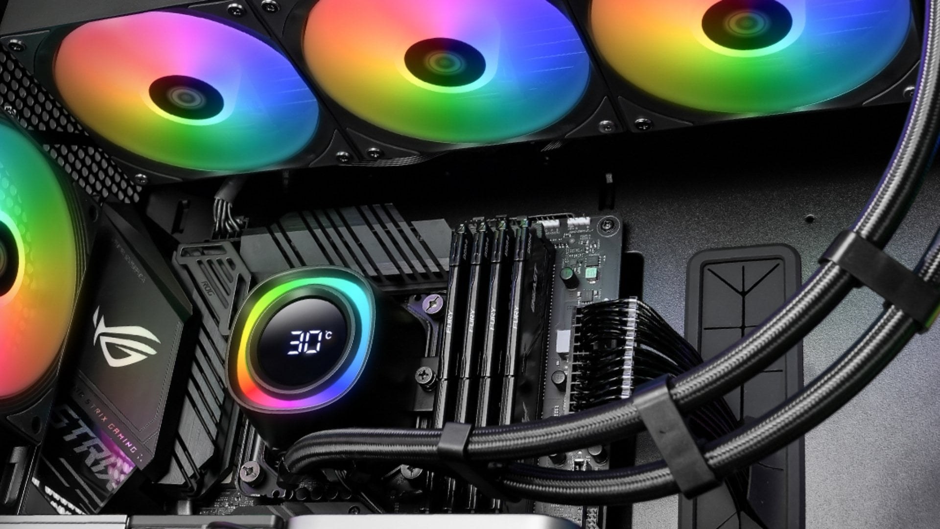 Tản nhiệt nước ID-Cooling DASHFLOW 360 BASIC White | Trắng