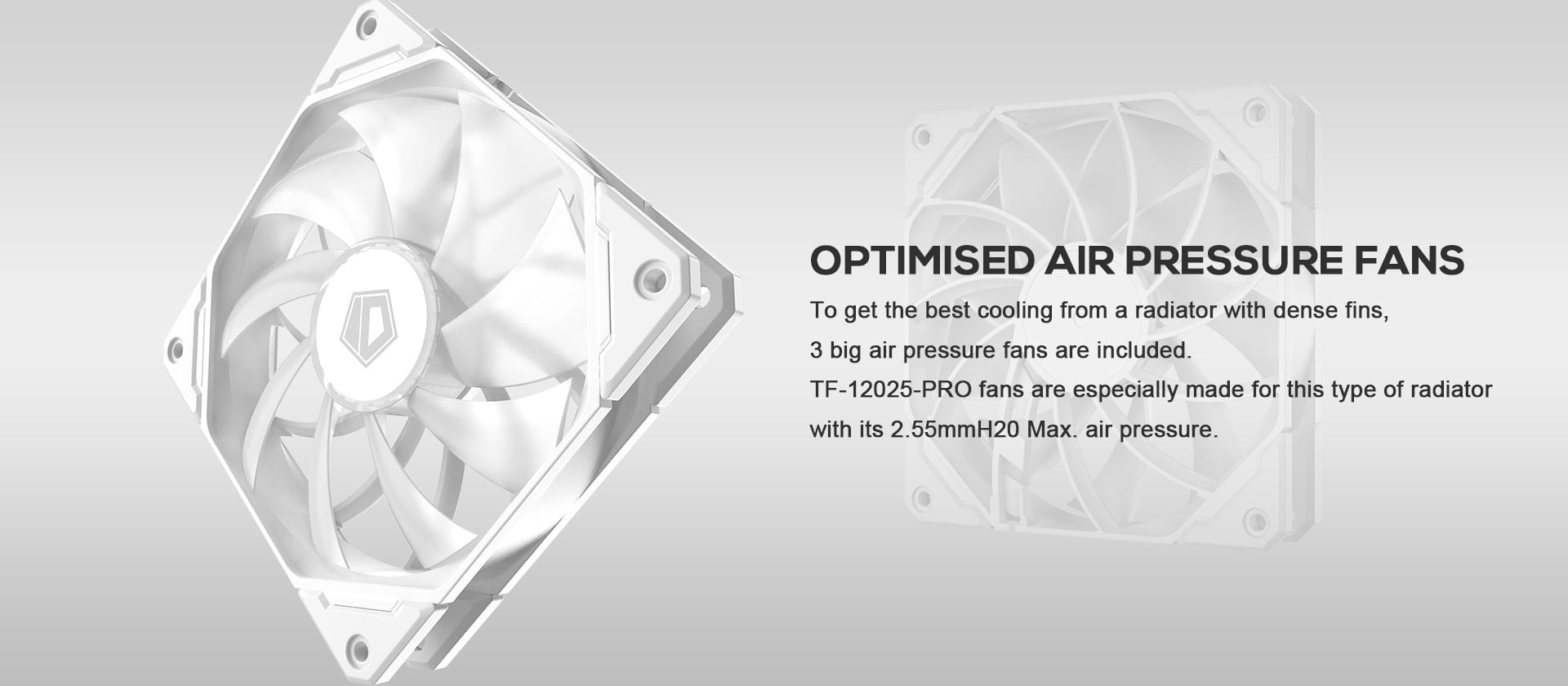 Tản nhiệt nước ID-Cooling DASHFLOW 360 BASIC White | Trắng
