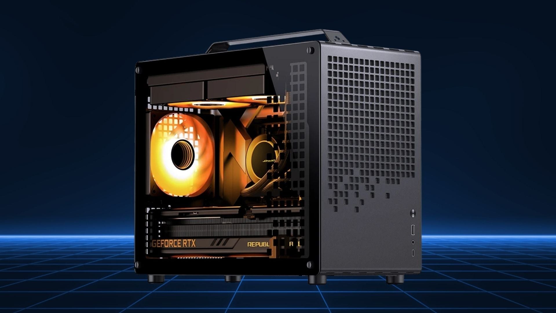 Case Jonsbo TK-2 ATX - Trắng