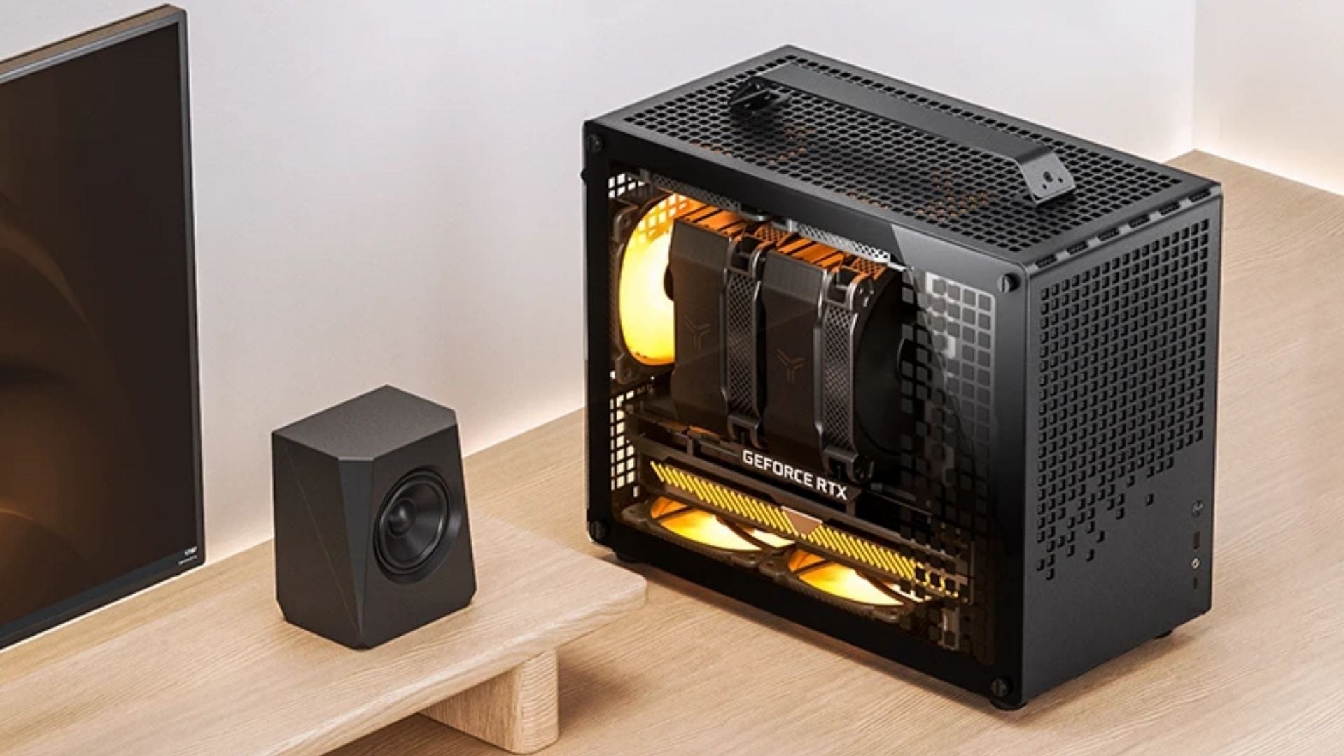 Case Jonsbo TK-2 ATX - Trắng được trang bị hệ thống tản nhiệt