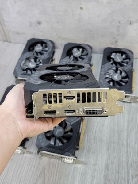 Card màn hình NVIDIA GeForce GTX 1660 Ti ASUS TUF Gaming cũ | 6GB GDDR6, 1536 CUDA, 450W