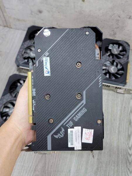 Card màn hình NVIDIA GeForce GTX 1660 Ti ASUS TUF Gaming cũ | 6GB GDDR6, 1536 CUDA, 450W