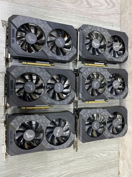 Card màn hình NVIDIA GeForce GTX 1660 Super ASUS TUF Gaming cũ | 6GB GDDR6, 1408 CUDA, 450W