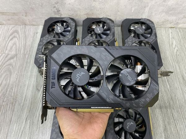 Card màn hình NVIDIA GeForce GTX 1660 Super ASUS TUF Gaming cũ | 6GB GDDR6, 1408 CUDA, 450W