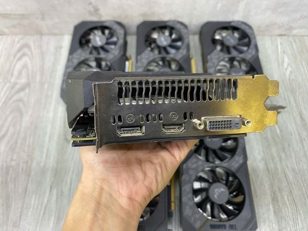 Card màn hình NVIDIA GeForce GTX 1660 Super ASUS TUF Gaming cũ | 6GB GDDR6, 1408 CUDA, 450W