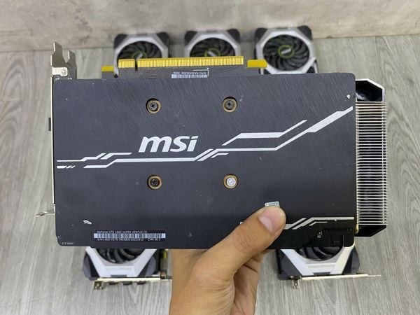 Card màn hình NVIDIA GeForce GTX 1660 Super MSI Ventus OC cũ | 6GB GDDR6, 1408 CUDA, 450W