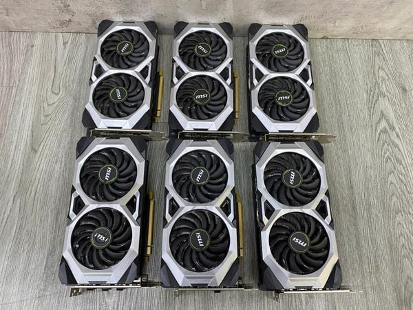 Card màn hình NVIDIA GeForce GTX 1660 Super MSI Ventus OC cũ | 6GB GDDR6, 1408 CUDA, 450W
