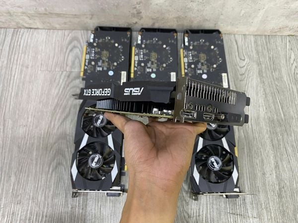 Card màn hình NVIDIA GeForce GTX 1650 ASUS Dual cũ | 4GB GDDR5, 896 CUDA, 300W