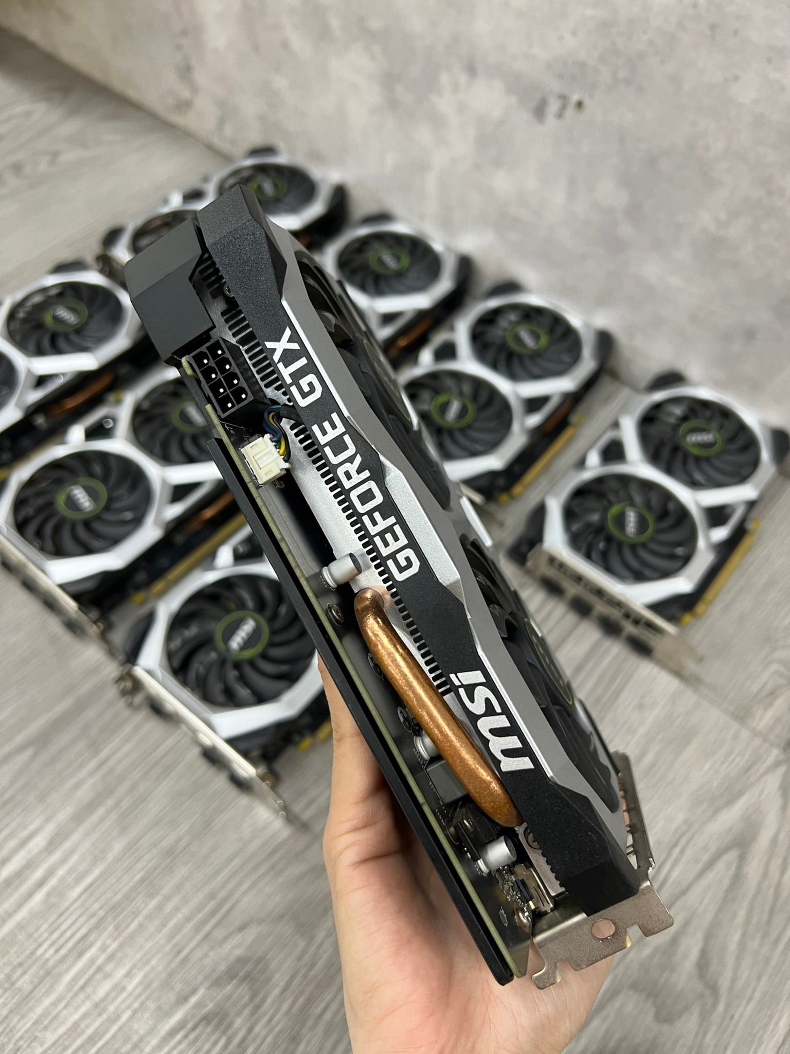 Card màn hình NVIDIA GeForce GTX 1660 Super MSI Ventus XS OC cũ | 6GB GDDR6, 1408 CUDA, 450W