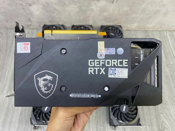 Card màn hình MSI RTX 3060 Ti Ventus 2X OC V1 8GB 2 Fan QSD