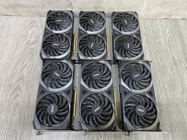 Card màn hình MSI RTX 3060 Ti Ventus 2X OC V1 8GB 2 Fan QSD