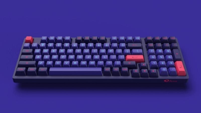 Bàn phím AKKO 3098 Neon được trang bị đèn nền RGB, keycap bền bỉ