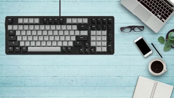 Bàn phím quang cơ Gaming Dare-U EK98X PBT Black - Grey
