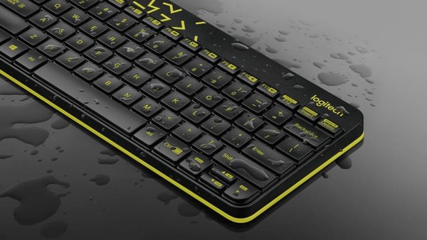 Combo bàn phím chuột không dây Logitech MK240 | 2.4GHz, Compact, màu đen