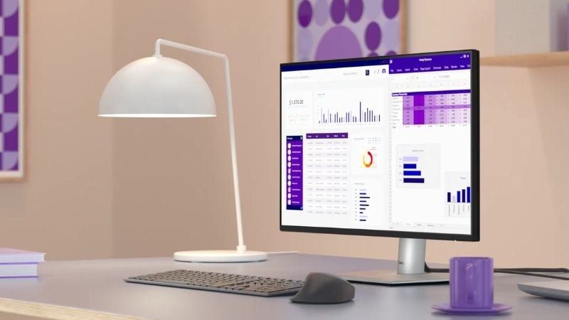 Dell P2725H vượt trội hơn các sản phẩm cùng phân khúc nhờ tích hợp công nghệ ComfortView Plus
