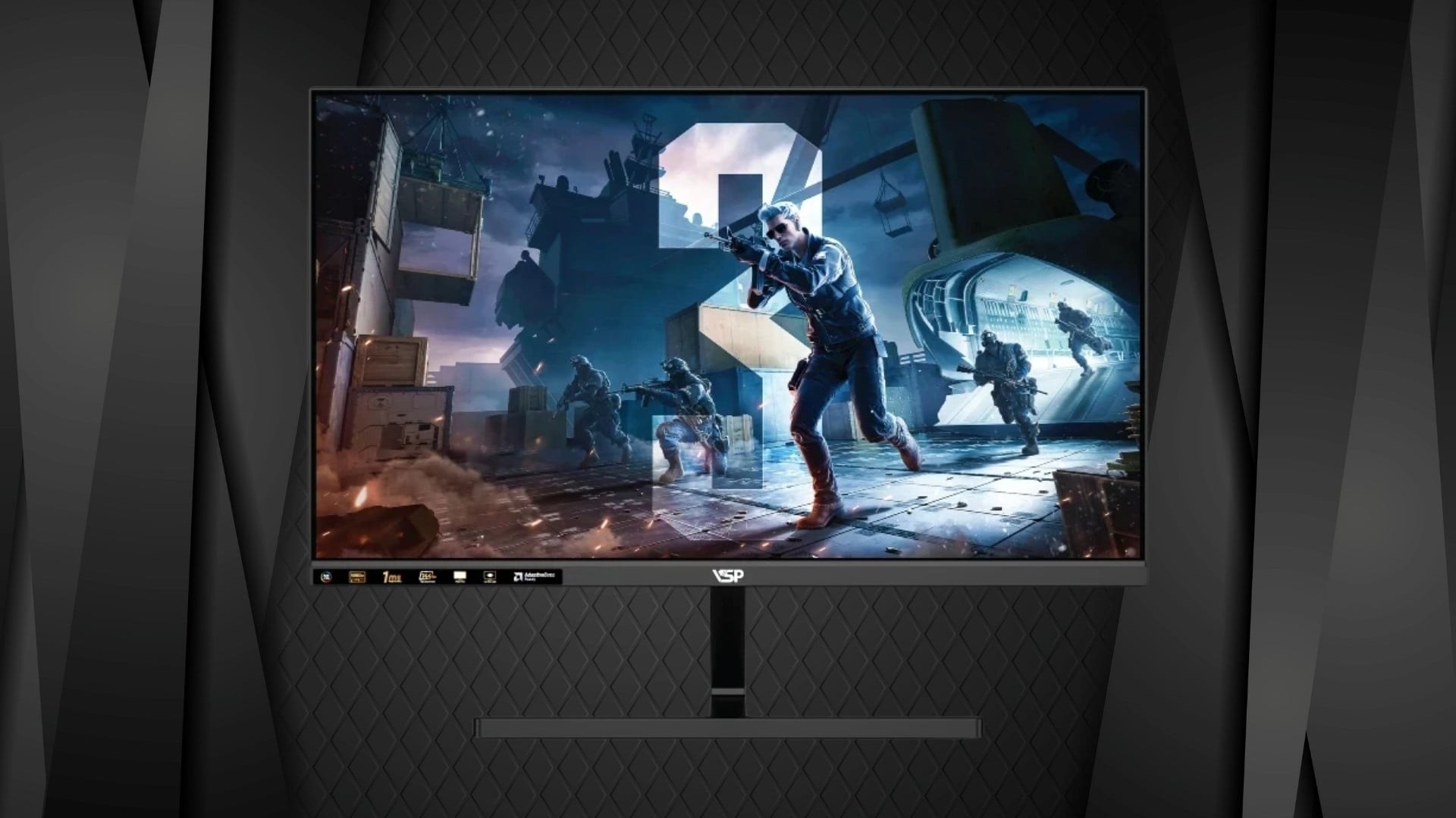 Màn hình Gaming VSP IP2409SG 24 inch Full HD IPS 144Hz - Hiển thị mượt mà, màu sắc sống động