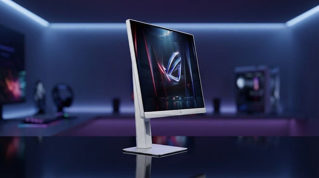 Màn hình Gaming ASUS ROG Strix XG259QNSR-W Ace | 25 inch, Full HD, IPS, 420Hz, 0.3ms, HDR400, Trắng