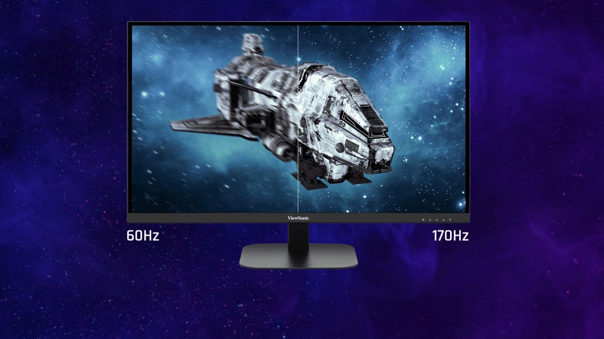 Màn hình Gaming Viewsonic VA2457-HD-Pro tần số quét 170Hz