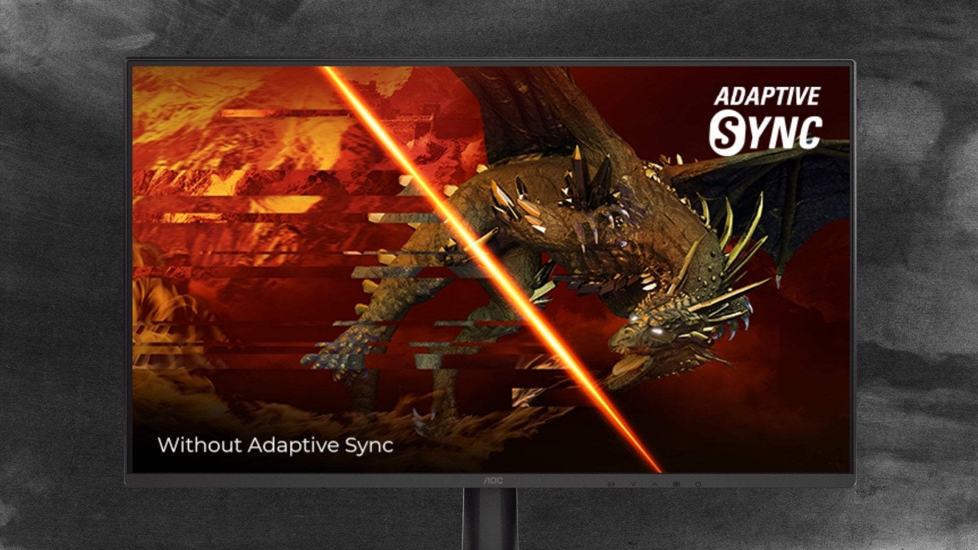 Màn hình AOC 27G50Z/71 – Trải nghiệm chơi game liền mạch, không xé hình