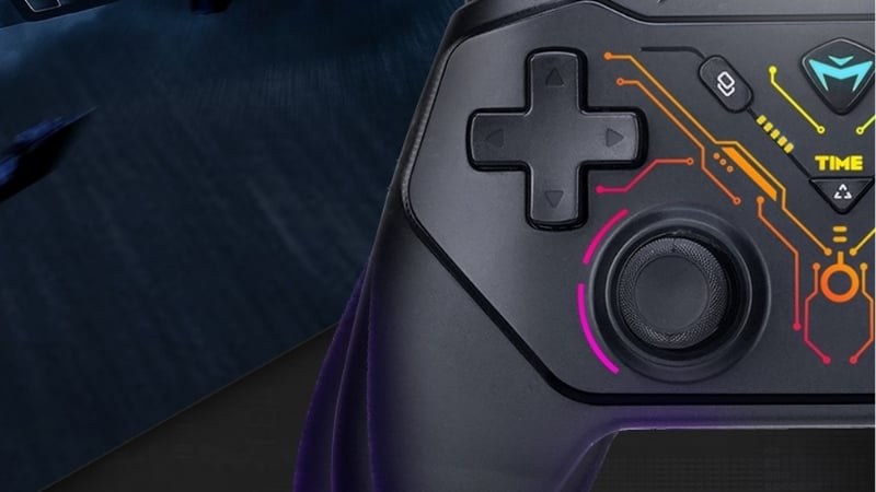 Tay cầm game Machenike G3s Dual Mode hỗ trợ cả kết nối có dây và không dây 2.4GHz