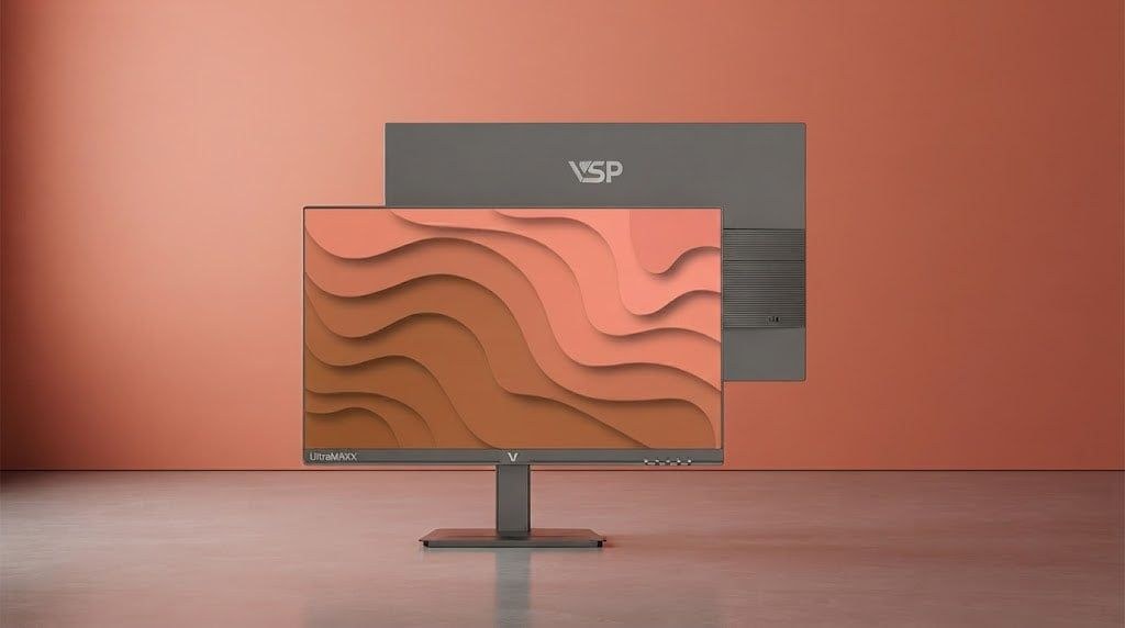 Màn hình Văn phòng 2K VSP G2410Q1 | 24 inch, QHD, IPS/ADS, 100Hz, 1ms MPRT, Loa kép