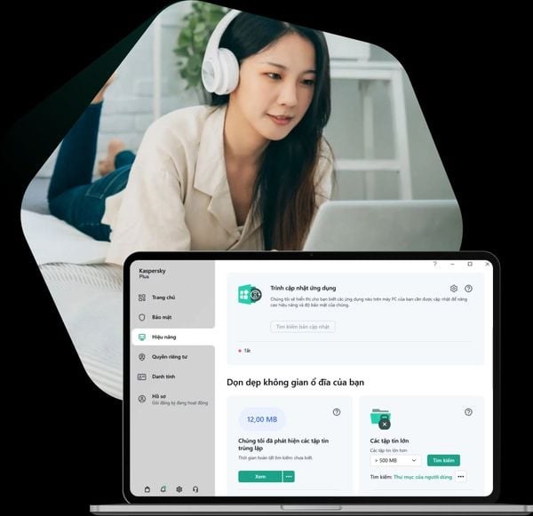 Phần mềm diệt Virus Kaspersky Plus 1 PC Chính hãng (1 thiết bị/ năm)