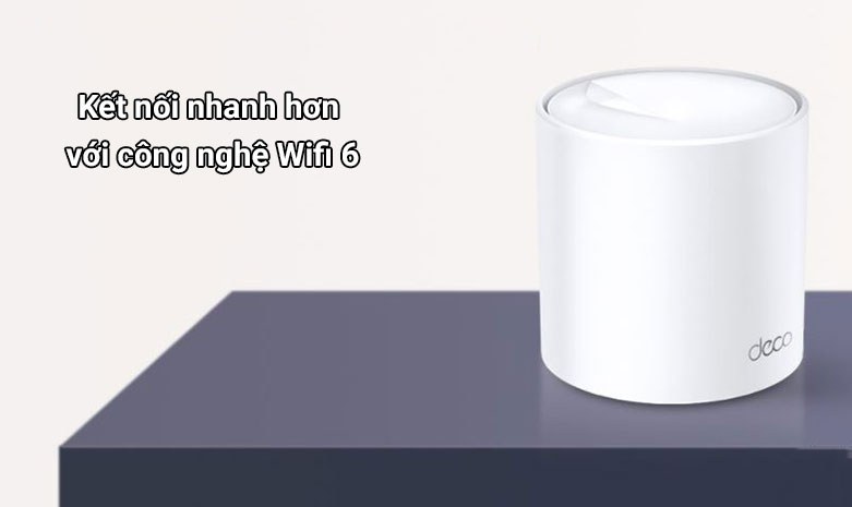 Thiết bị mạng Wifi Mesh 6 TPLink Deco X20 (3-pack) | Kết nối nhanh hơn
