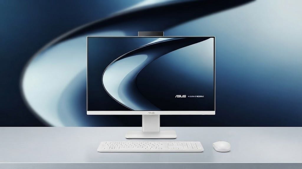 Máy Bộ AIO ASUS V440VAK-WPC408W | C7-240H, 16GB DDR5, SSD 512GB NVMe, TPM, 23.8