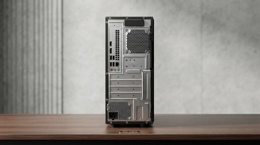 Máy Bộ ASUS V501MV-03100U014W | C5-210H, 8GB DDR5, SSD 512GB NVMe, W11H, Mouse, KB, Đen