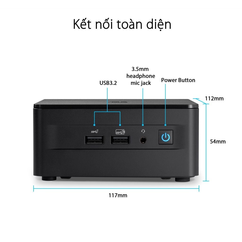 Mini PC ASUS NUC 13 PRO Arena Canyon Tall | i5 13420H (RNUC13ANHH500000I)