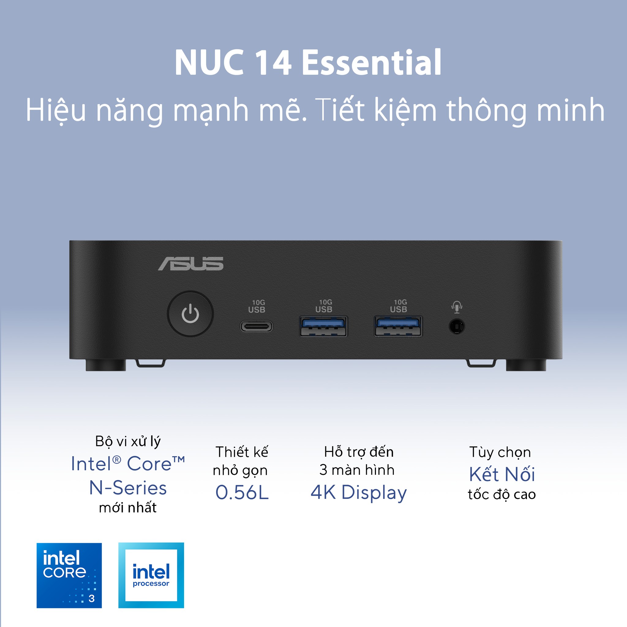 Mini PC ASUS NUC 14 Essential RNUC14MNK1500000