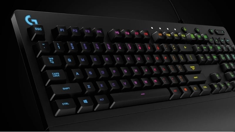 Bàn phím giả cơ Logitech G213 Prodigy sở hữu thiết kế đơn giản nhưng tinh tế