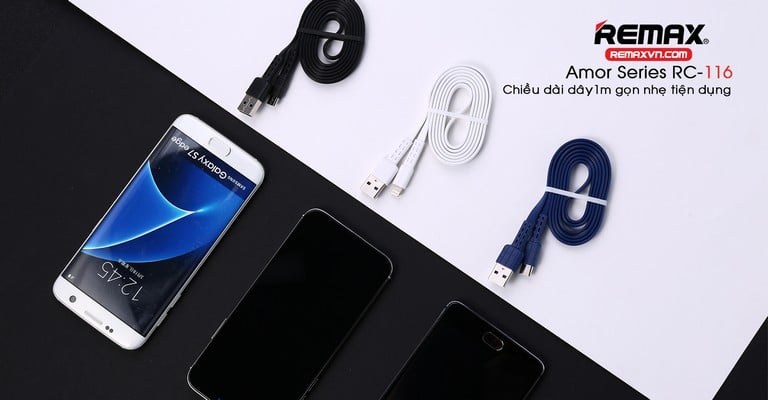 Cáp Sạc Remax RC-116A ( USB qua Type-C )