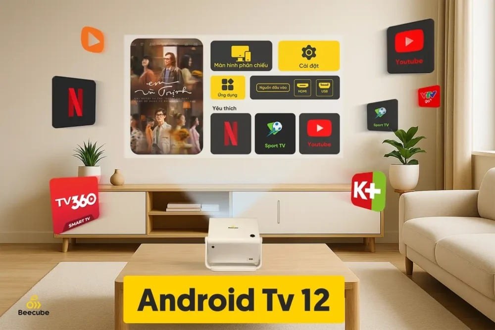 Máy chiếu mini Beecube X2 Gen 5